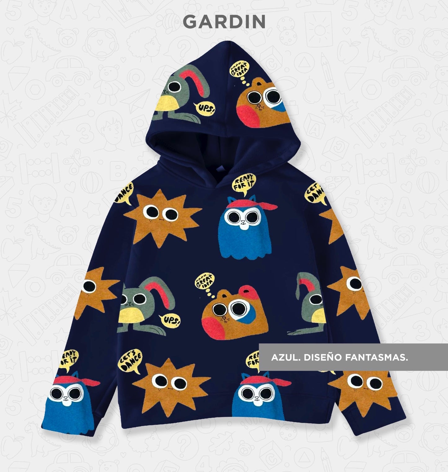 Sudadera de niño con diseño de fantasma