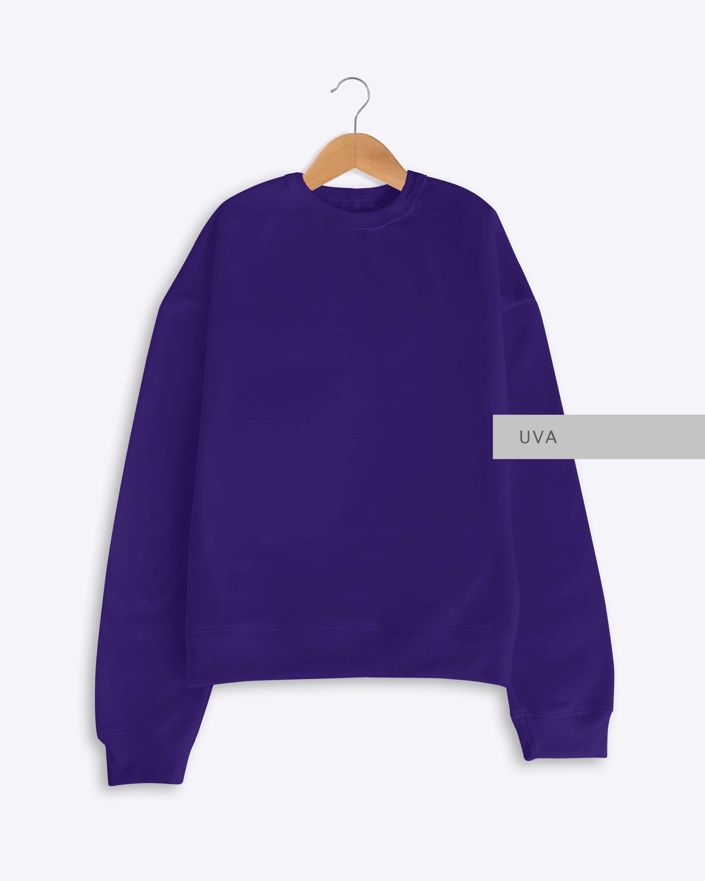 Sudadera Oversize Morado