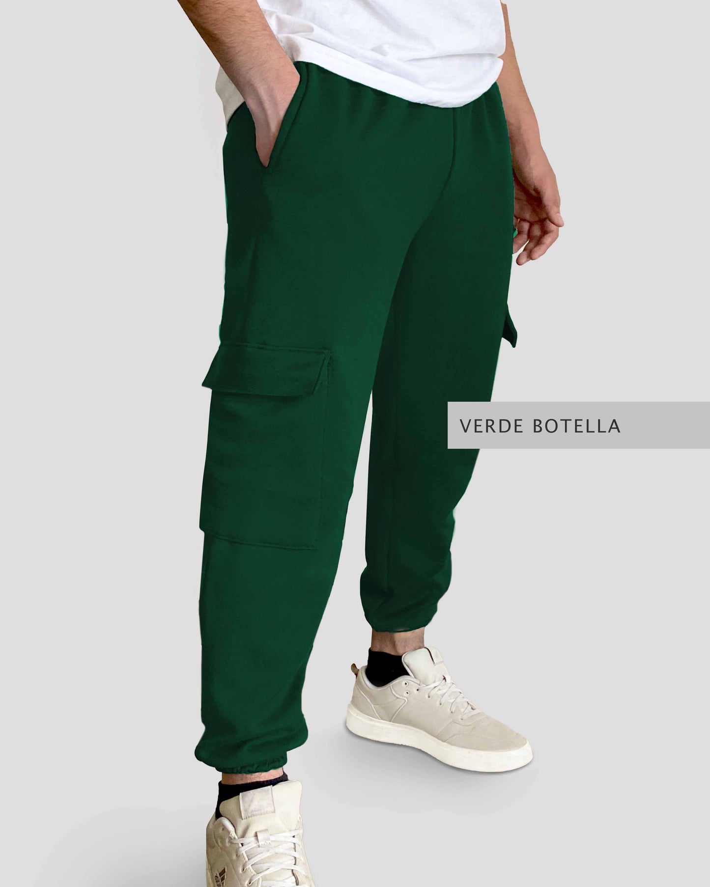 Pants Cargo Verde Botella