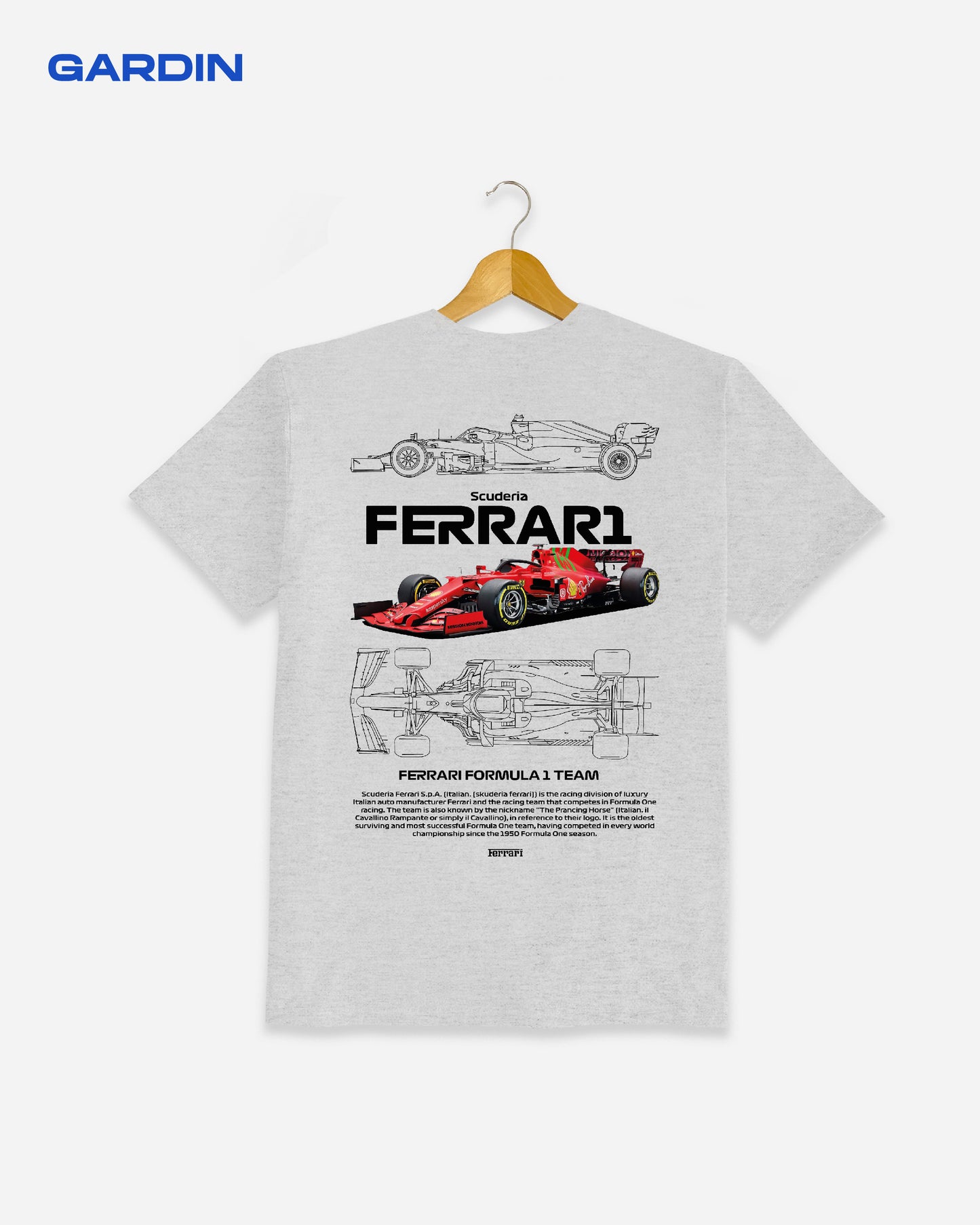 T-Shirt Diseño Ferrari