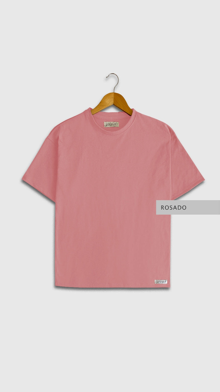 Crew Neck Playeras Rosa Pastel Camisa Rosa Playeras Color Pastel