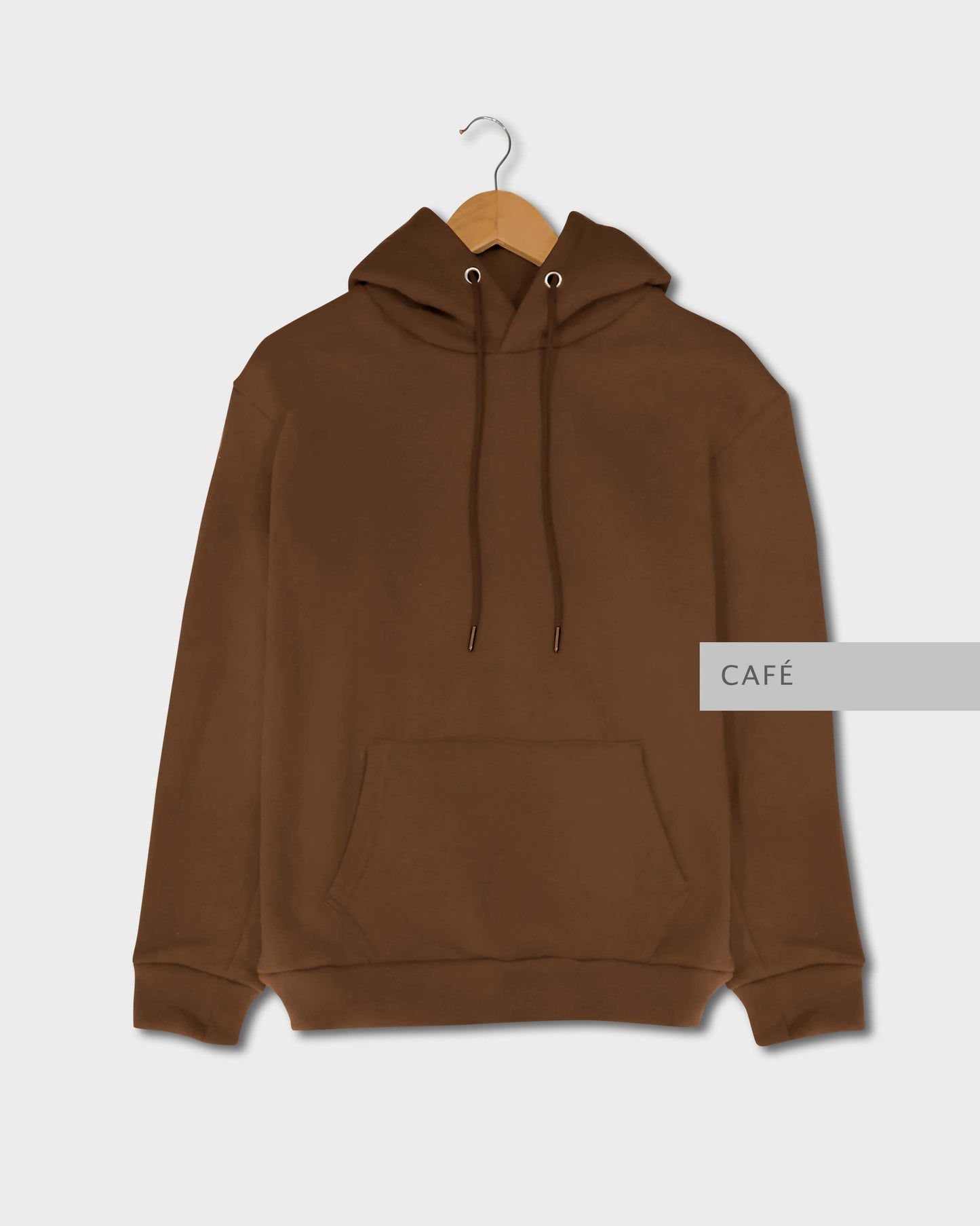 Sudadera Normal Café