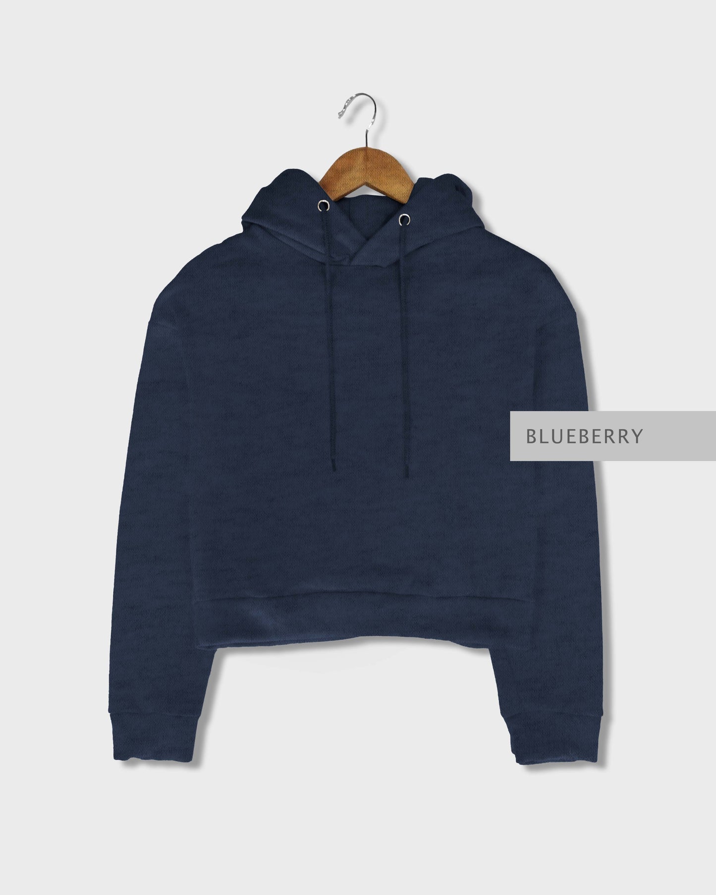 Sudadera Crop Blueberry