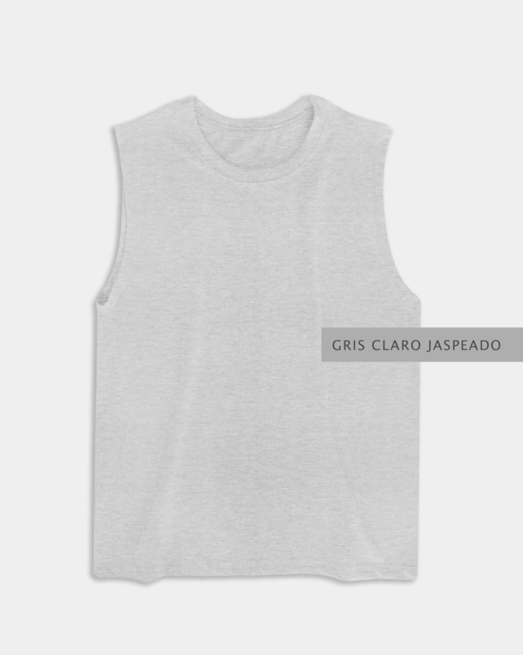 Camiseta Gris Perla Jaspeado