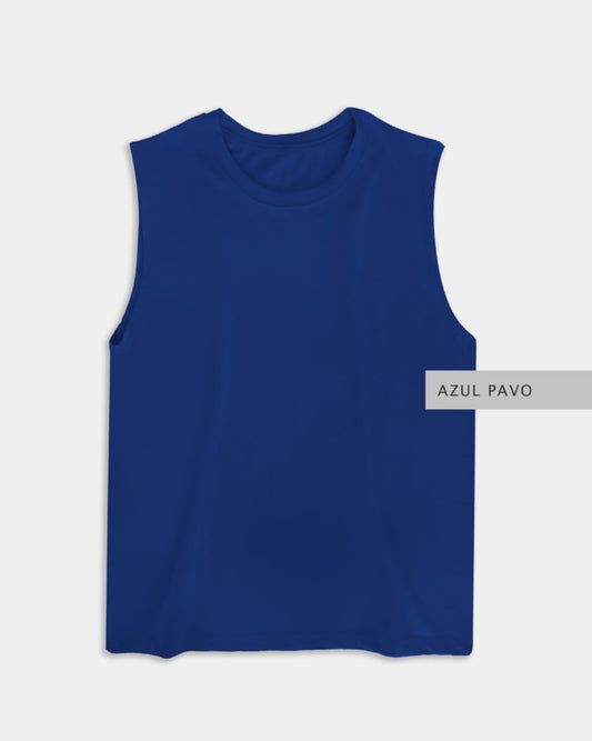 Camiseta Azul Pavo