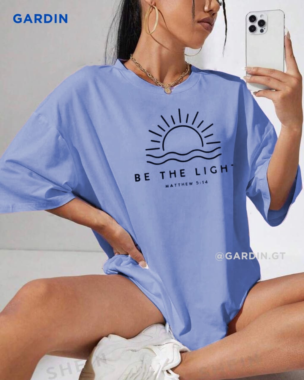 T-Shirt Diseño Be The Light