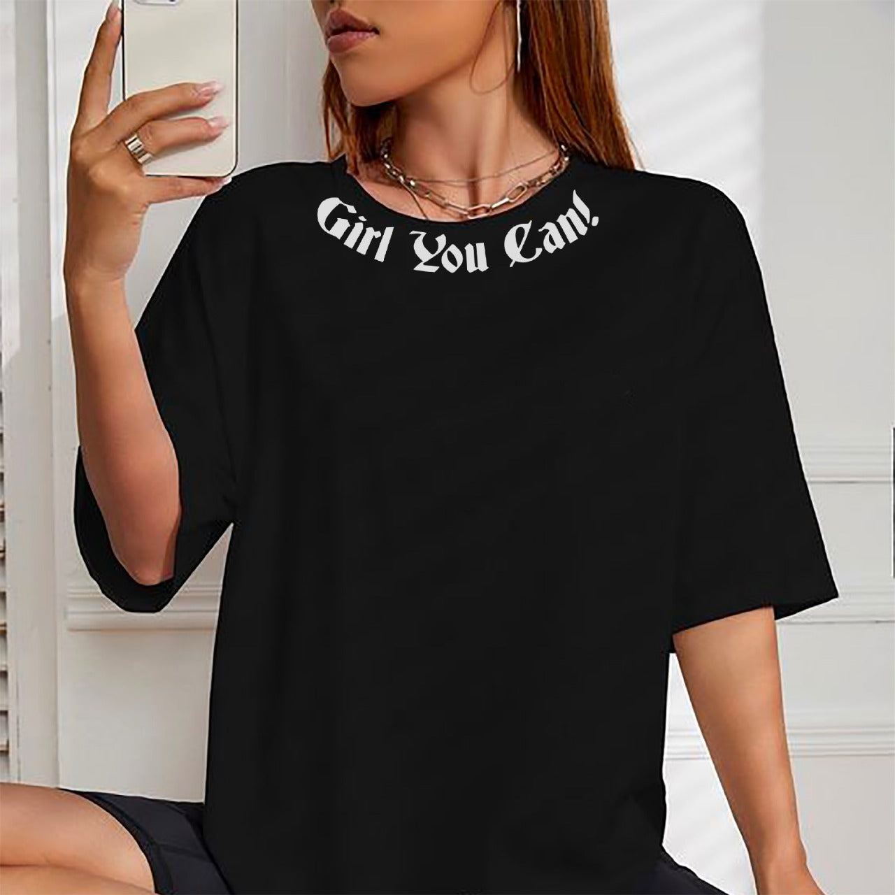 T-Shirt Diseño Girl You Can!