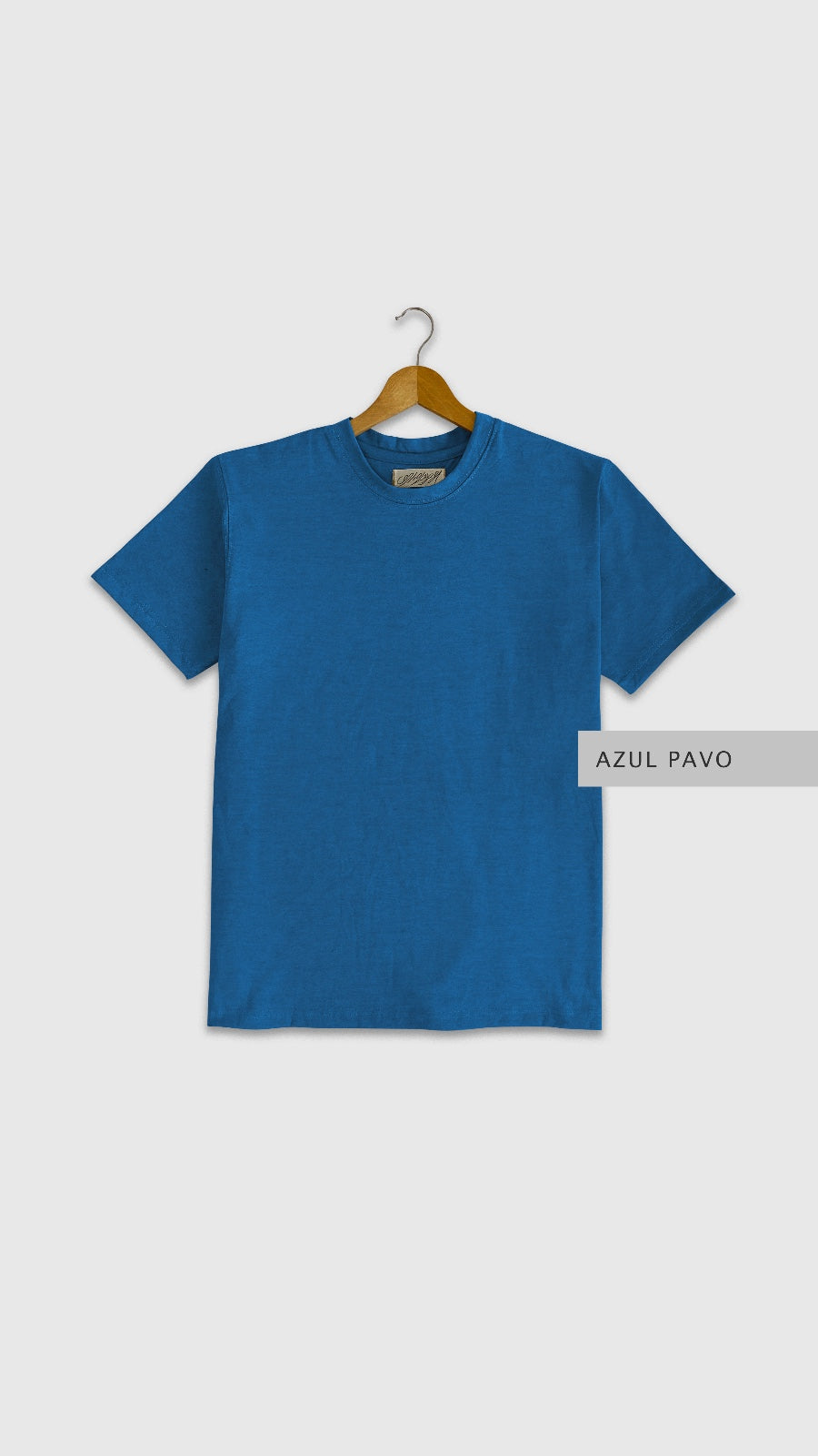 Playera Azul Pavo