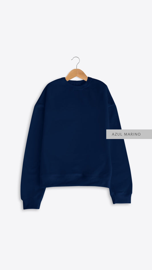 Sudadera Oversize Azul Marino