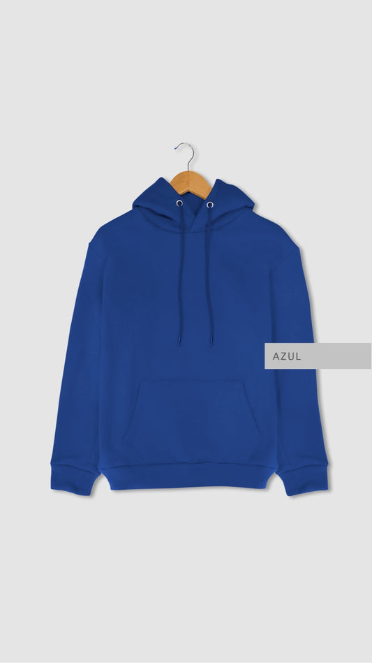 Sudadera Normal Azul Pavo