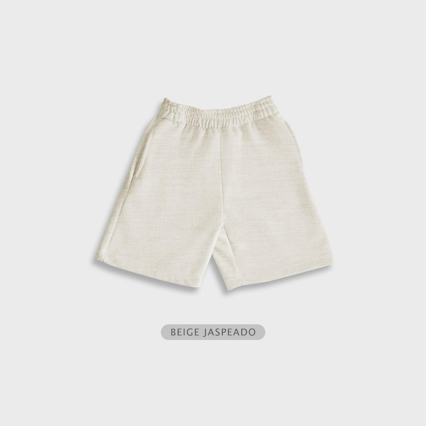 Short Beige Claro Jaspeado