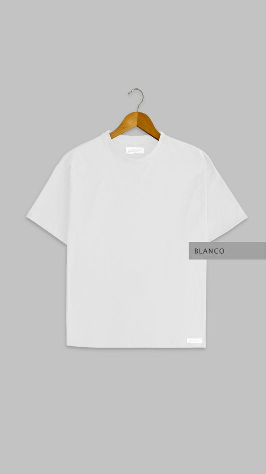 Playera Oversize Blanco