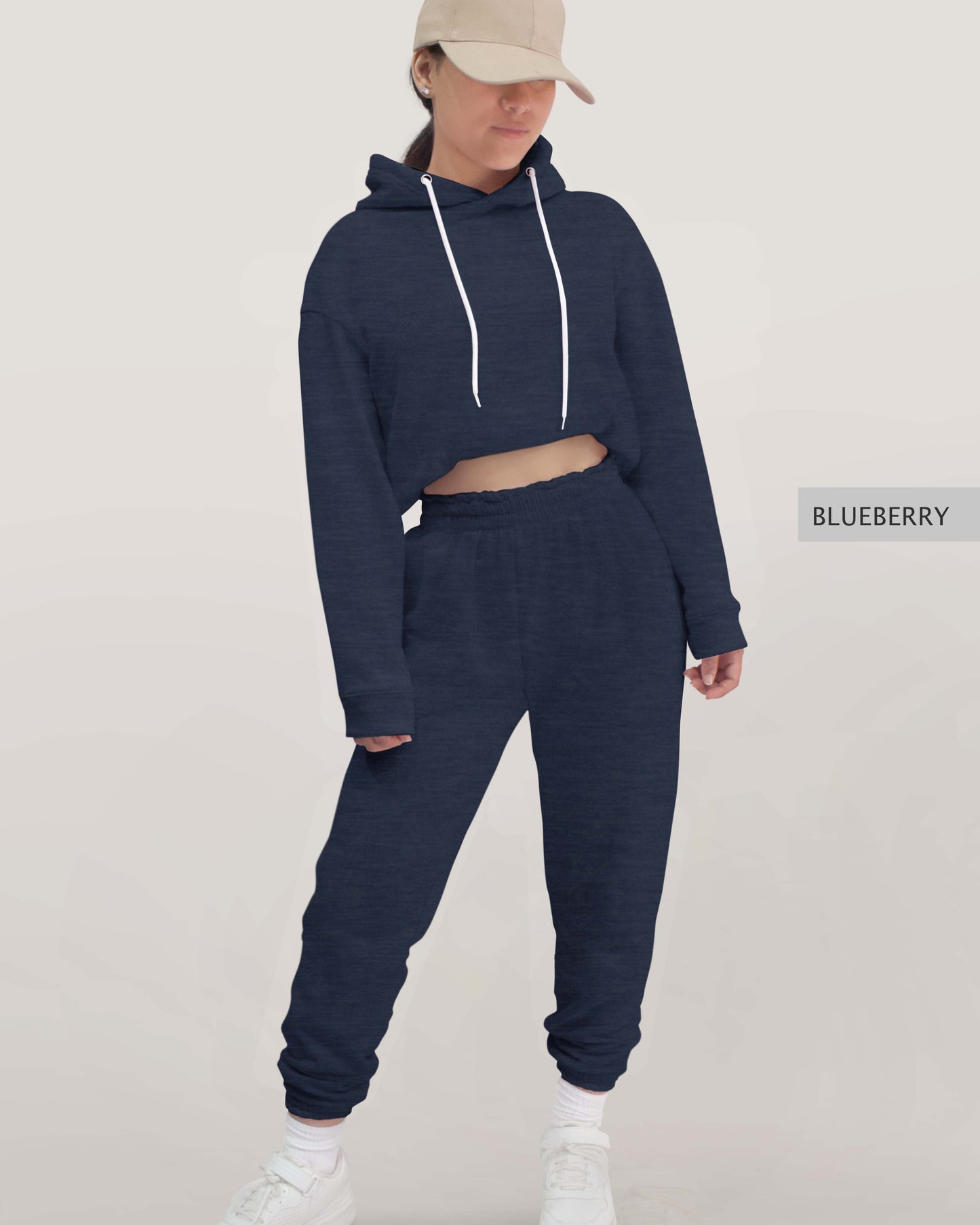 Conjunto Sudadera + Pants Dama Blueberry