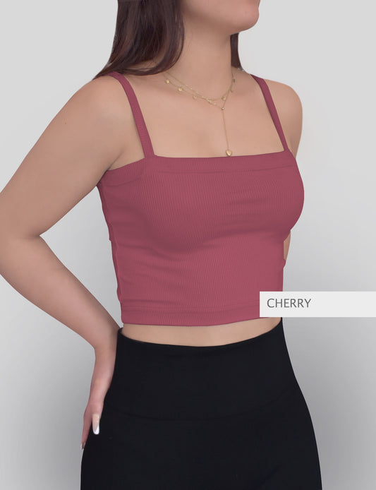 Top de Tirantes Cherry