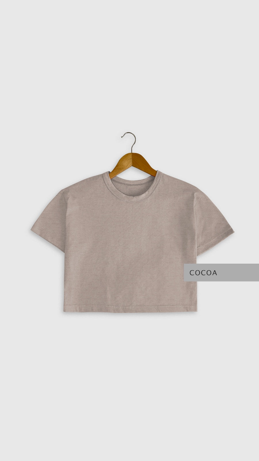 Blusa Crop Cocoa