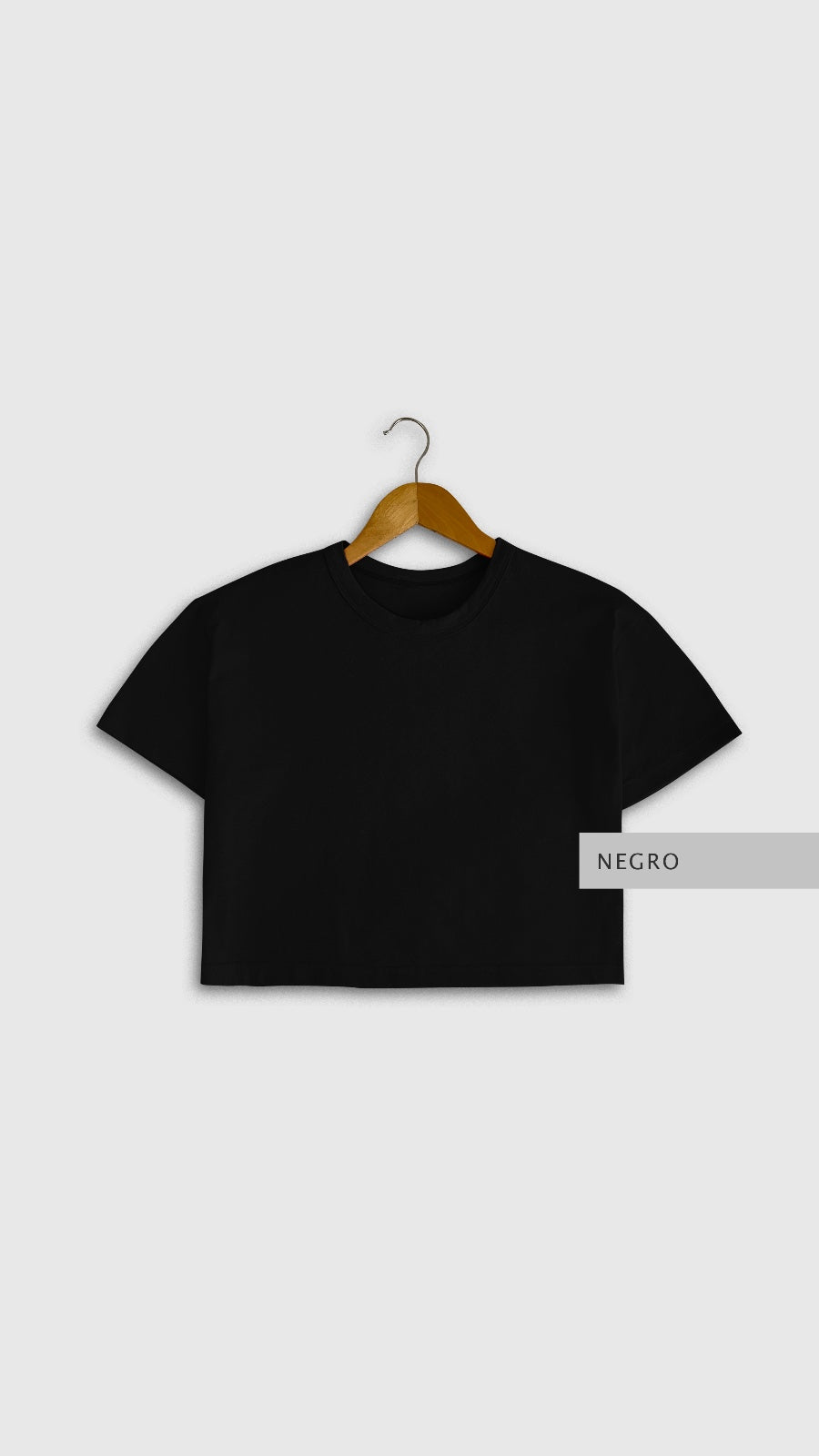 Blusa Crop Negro