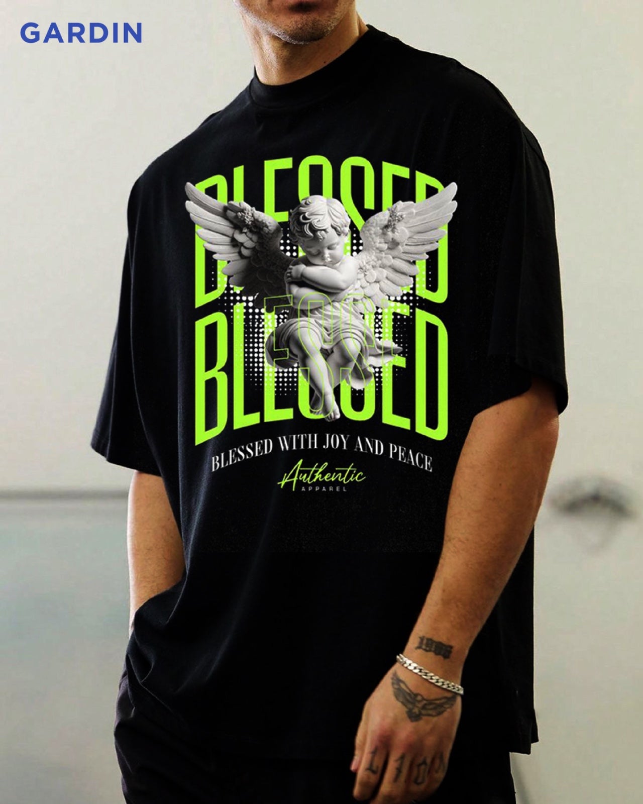 T-Shirt Diseño Blessed