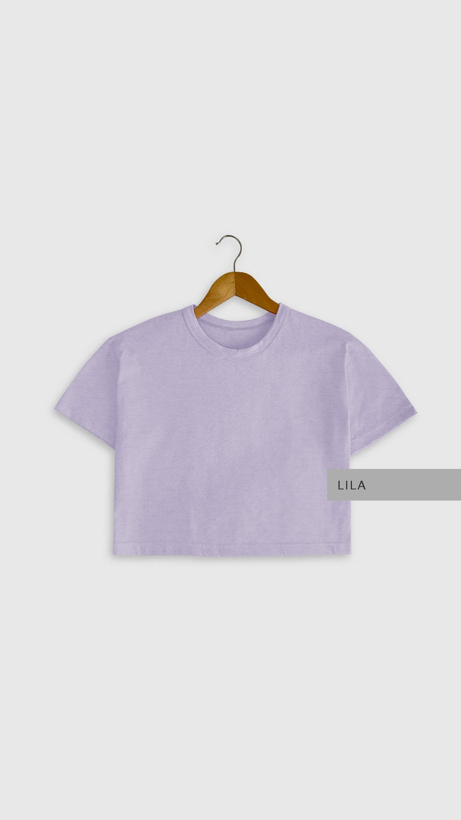 Blusa Crop Lila