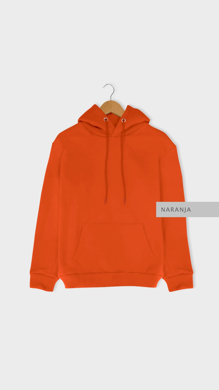 Sudadera Normal Naranja