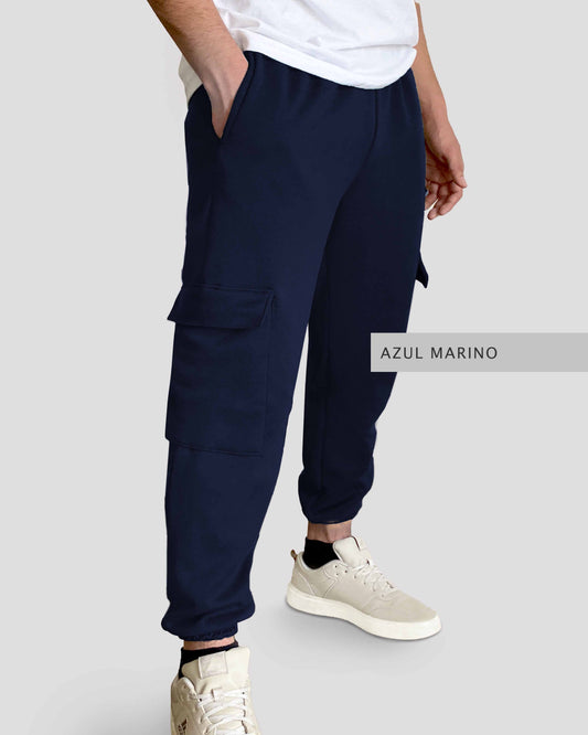 Pants Cargo Azul Marino