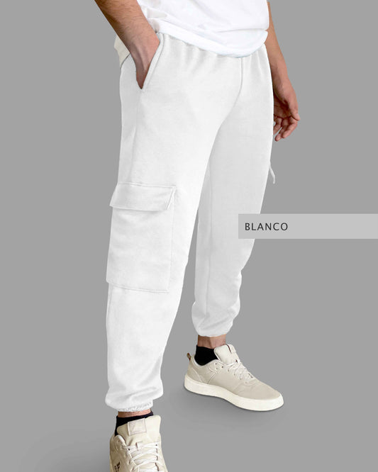 Pants Cargo Blanco