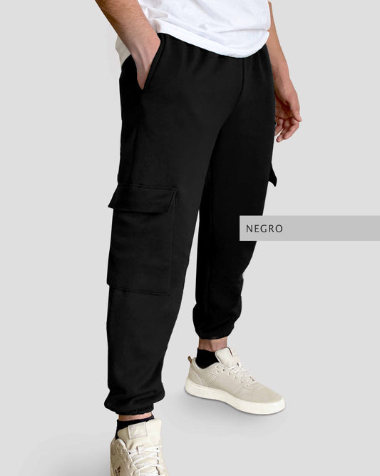 Pants Cargo Negro