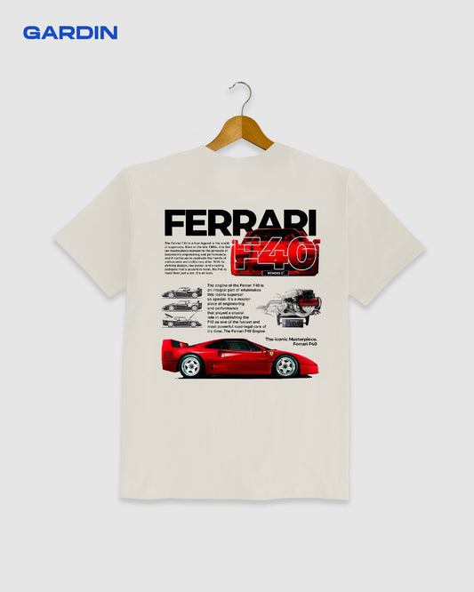 T-Shirt Diseño Ferrari F-40