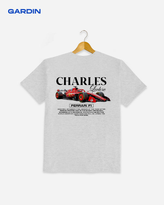 T-Shirt Diseño Ferrari F1 Charles