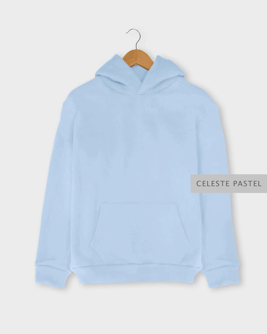 Sudadera Normal Celeste Pastel