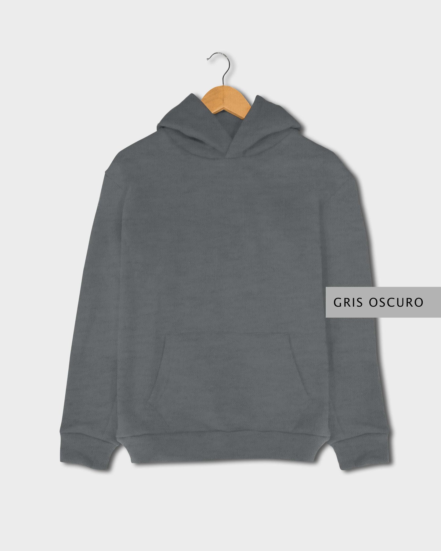 Sudadera Normal Gris Oscuro