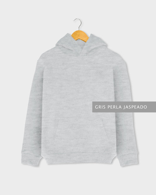 Sudadera Normal Gris Perla