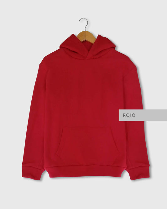 Sudadera Normal Rojo