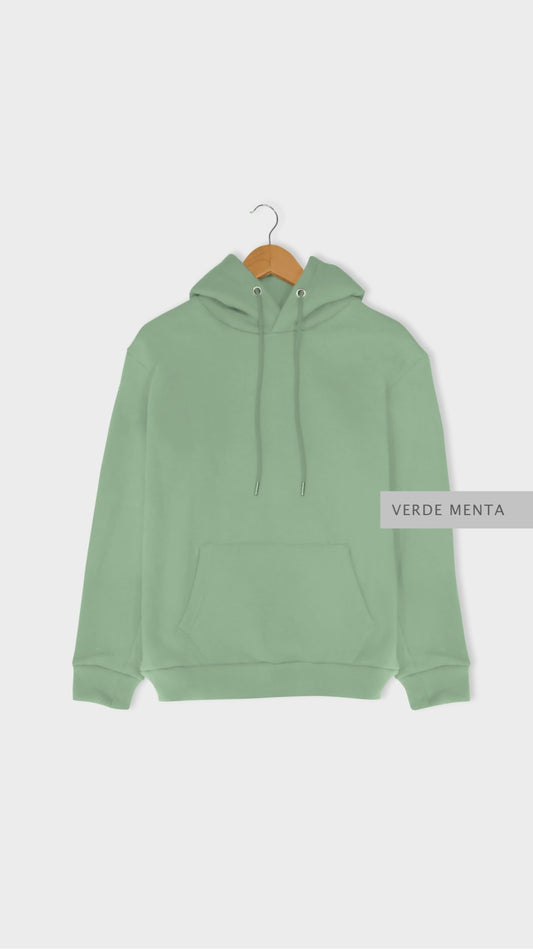 Sudadera Normal Verde Menta