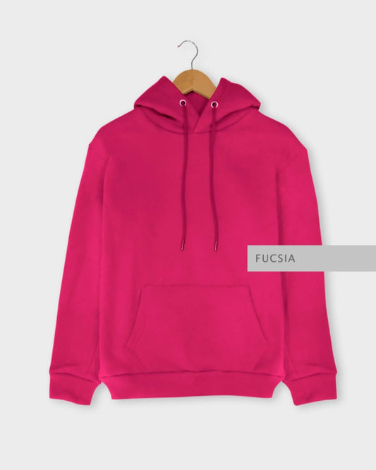 Sudadera Normal Fucsia