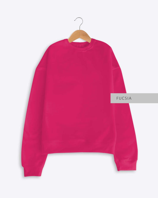 Sudadera Oversize Fucsia