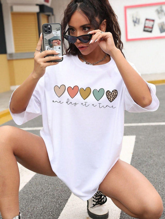 T-Shirt Diseño One Day At A Time