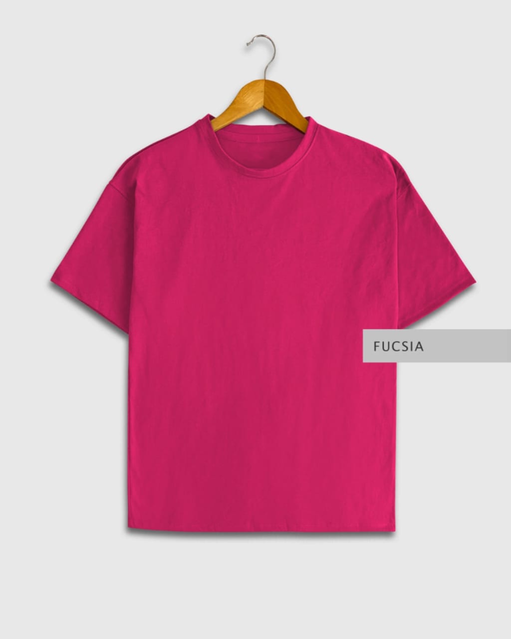 Playera Oversize Fucsia