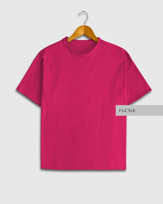 Playera Oversize Fucsia